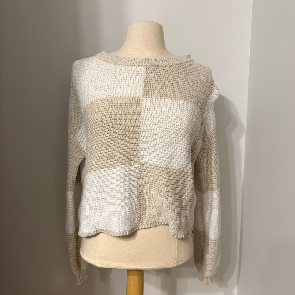 Jessica Simpson Ivory Knit Pullover